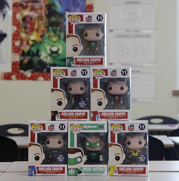 Dr.David Sutton began his Pop! collection last winter after watching "The Big Bang Theory" for the first time.Photo by Nick Alvarez