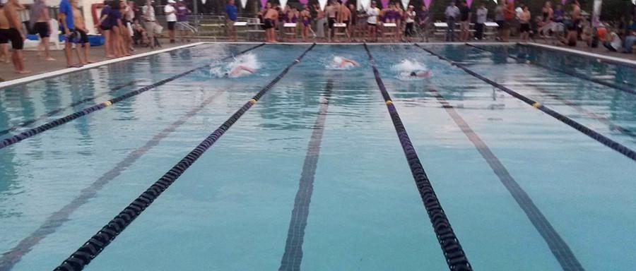 Sept. 27 Ranger Swimming competed against Granbury high school in their first meet of the school year. The girls' team finished in first, the boys' team finished in second. Photo by Georgina Aurelio.