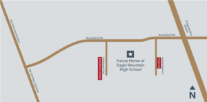 Eagle Mountain High School map